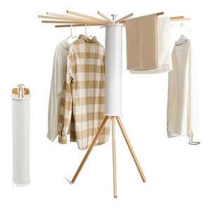 Clothes Drying Rack Tripod - Laundry Hanger -Portable Drying Rack - Collapsible